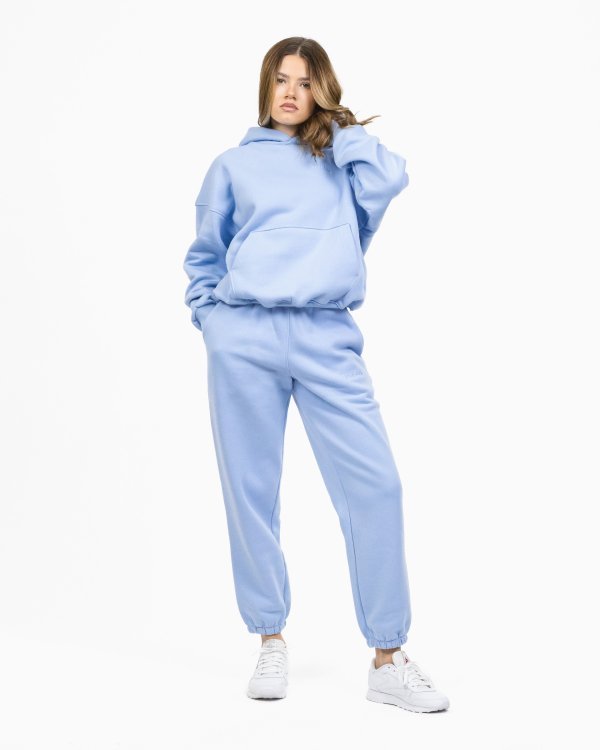 HOODIE BOXY (BABY BLUE) - obrazek 4