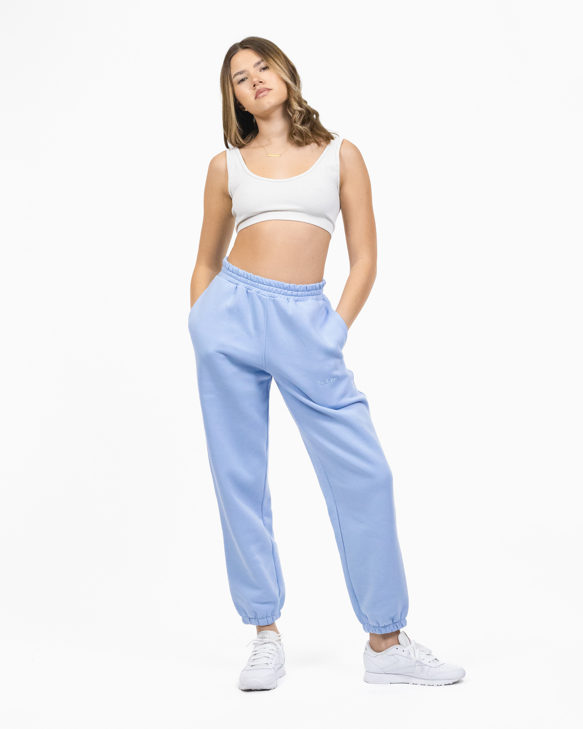 SWEATPANTS CLASSIC (BABY BLUE) - obrazek 2