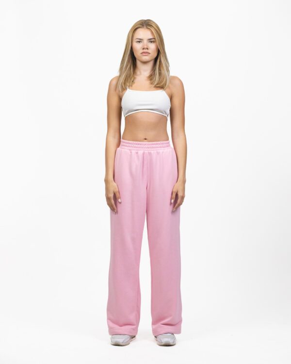 SWEATPANTS WIDE (BABY PINK) - obrazek 3