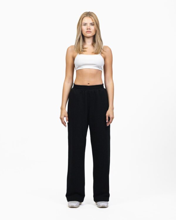 SWEATPANTS WIDE (BLACK) - obrazek 3