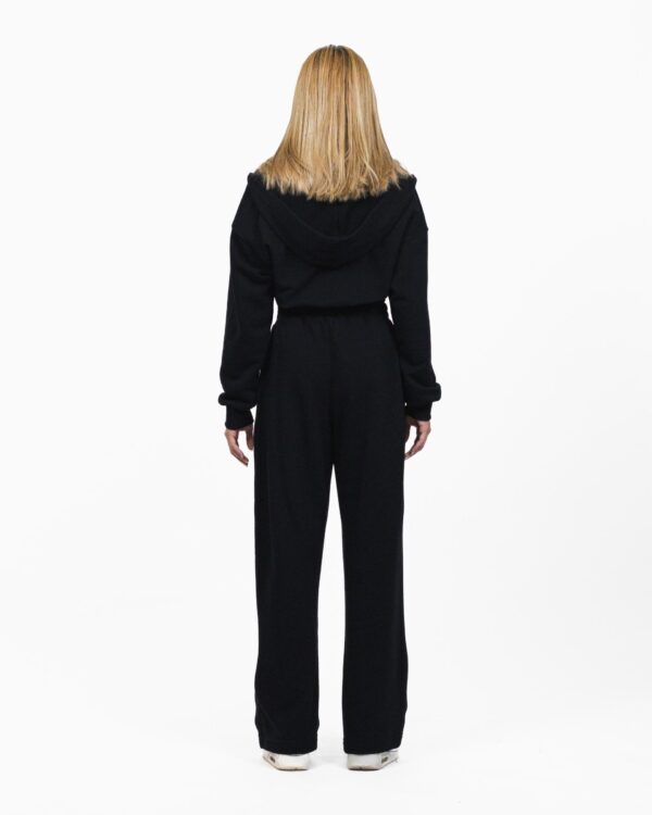 SWEATPANTS WIDE (BLACK) - obrazek 4