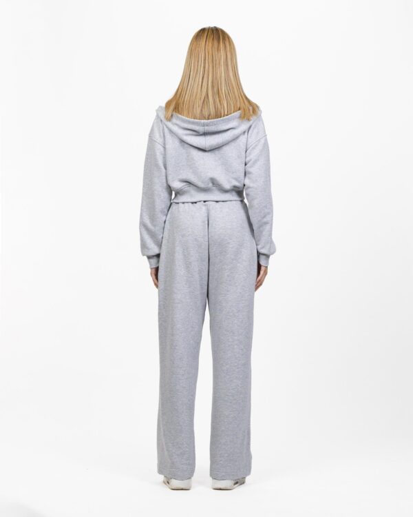SWEATPANTS WIDE (GREY MELANGE) - obrazek 4