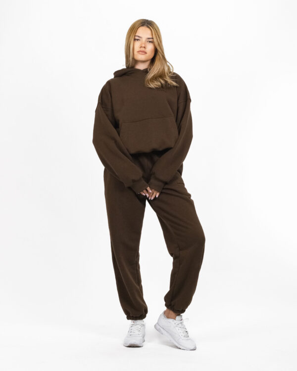 HOODIE BOXY (BROWN) - obrazek 3