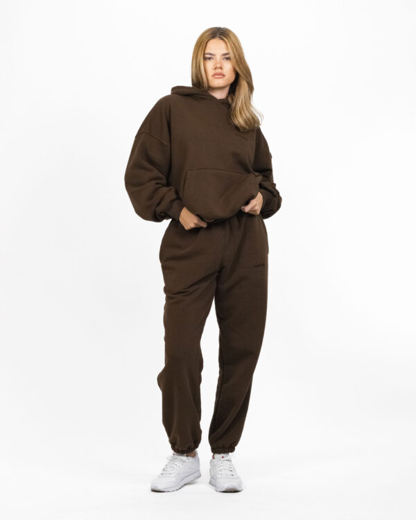 HOODIE BOXY (BROWN) - obrazek 4