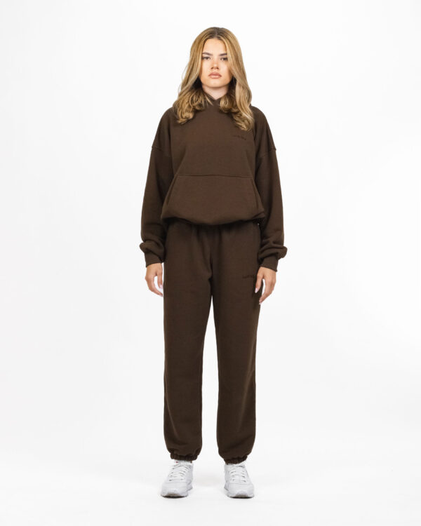 HOODIE BOXY (BROWN) - obrazek 5