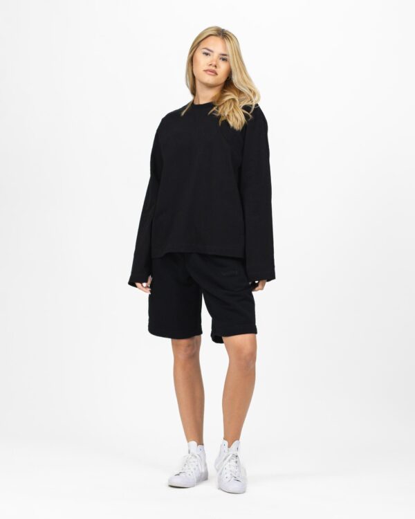 BASIC LONGSLEEVE (BLACK) - obrazek 3