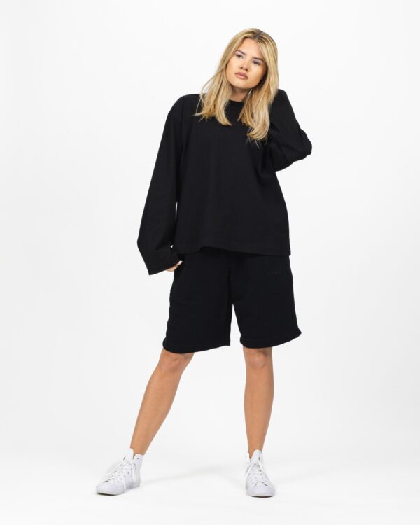 BASIC LONGSLEEVE (BLACK) - obrazek 4