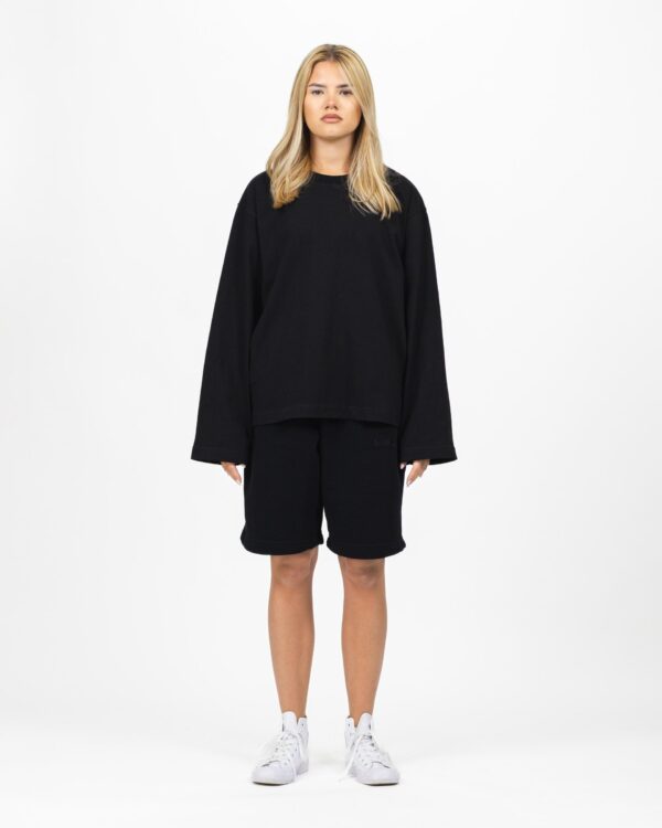 BASIC LONGSLEEVE (BLACK) - obrazek 6