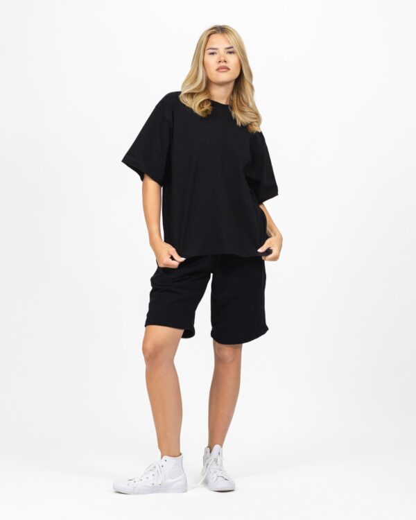BASIC TEE (BLACK) - obrazek 2