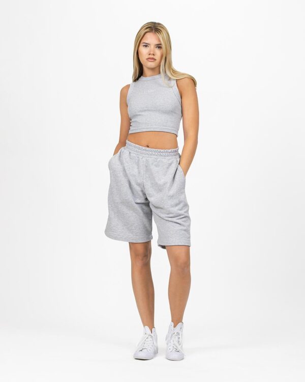 SHORTS (GREY MELANGE) - obrazek 2